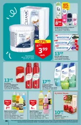 Gazetka promocyjna Auchan - Gazetka Oferta Rewelacyjne słodkości Hipermarket Auchan - Gazetka - ważna od 22.03 do 22.03.2023 - strona 26 - produkty: Sok, Old Spice, Dezodorant, Pasta do zębów, O nas, Sok jabłkowy, Cleanic, Schweppes, Napój izotoniczny, Szampon, Oshee, Napój, Antyperspirant, Sensodyne, Fa