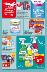 Gazetka promocyjna Auchan - Gazetka Oferta Rewelacyjne słodkości Hipermarket Auchan - Gazetka - ważna od 22.03 do 22.03.2023 - strona 27 - produkty: Ludwik, Mop, Air Wick, Tablet, Vileda, Ręcznik, Somat, Odświeżacz powietrza, Zmywarki, Tabletki do zmywarki