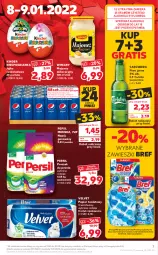 Gazetka promocyjna Kaufland - OFERTA TYGODNIA - Gazetka - ważna od 12.01 do 12.01.2022 - strona 7 - produkty: Piwa, Piwo, Majonez, Gra, 7up, Papier, Zawieszki, Bref, Proszek do prania, Winiary, Persil, Mirinda, Papier toaletowy, Velvet, Pepsi, Carlsberg, Piwo jasne, Napój gazowany, Waga, Napój, Kinder