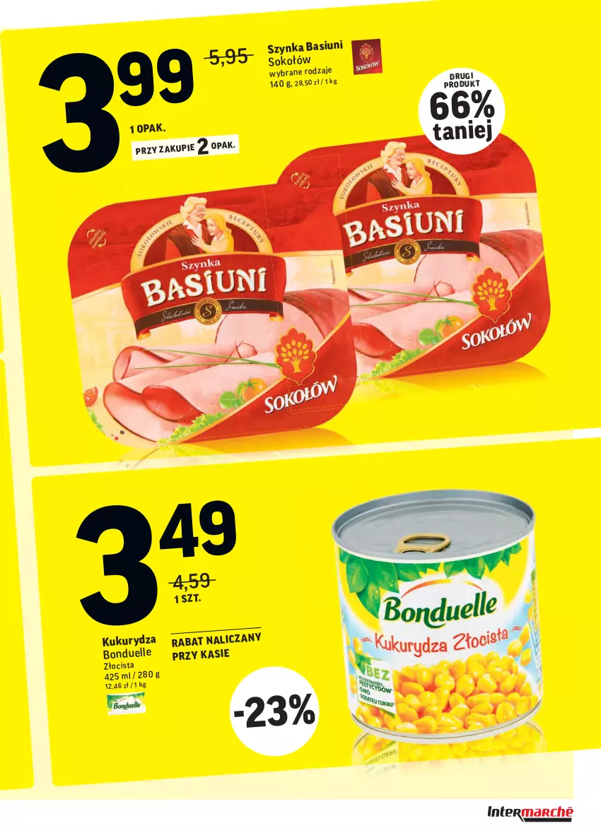 Gazetka promocyjna Intermarche - Gazetka promocyjna - ważna 14.09 do 20.09.2021 - strona 38 - produkty: Bonduelle, Sok