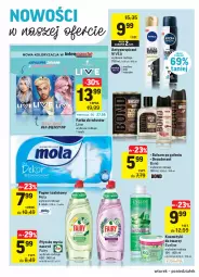 Gazetka promocyjna Intermarche - Gazetka promocyjna - Gazetka - ważna od 20.09 do 20.09.2021 - strona 32 - produkty: Balsam po goleniu, Do mycia naczyń, Papier, Eveline, Dezodorant, Płyn do mycia naczyń, Papier toaletowy, Mola, Fairy, Płyn do mycia, Antyperspirant, Nivea, Farba do włosów, Fa