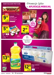 Gazetka promocyjna Intermarche - Gazetka promocyjna - Gazetka - ważna od 20.09 do 20.09.2021 - strona 35 - produkty: Kujawski, Ser, Papier, Szynka wieprzowa, Zott, Papier toaletowy, Szynka, Czekolada, Olej, Monte, Mobil