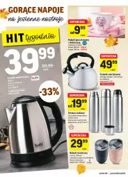 Gazetka promocyjna Intermarche - Gazetka promocyjna - Gazetka - ważna od 20.09 do 20.09.2021 - strona 36 - produkty: Por, Czajnik, Termos, Napoje, Kubek termiczny, Kubek
