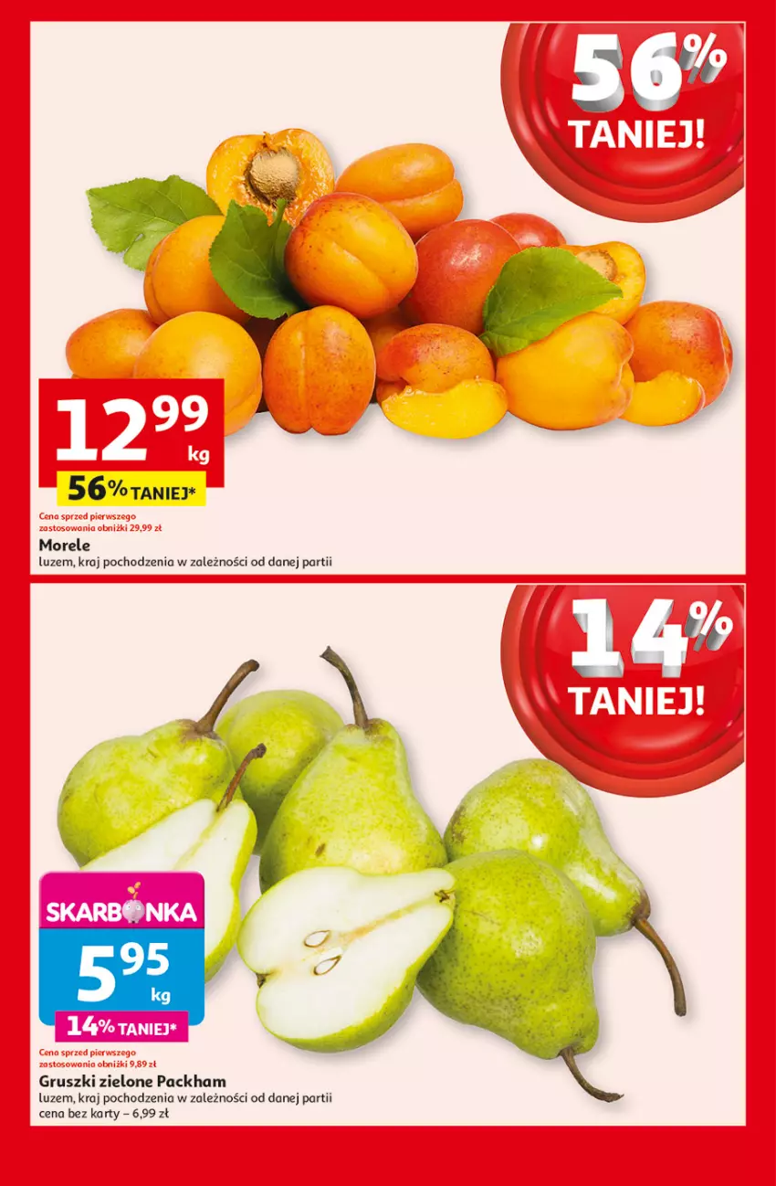 Gazetka promocyjna Auchan - LATO FIRST MINUTE Moje - ważna 05.06 do 11.06.2025 - strona 5 - produkty: Gruszki