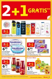 Gazetka promocyjna Auchan - LATO FIRST MINUTE Moje - Gazetka - ważna od 11.06 do 11.06.2025 - strona 3 - produkty: Ciastka, Ser, Mus, Adidas, Dove, Serek, Mars, Luksja, Milka, Nivea, Philadelphia