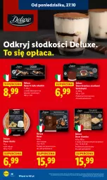 Gazetka promocyjna Lidl - GAZETKA - Gazetka - ważna od 29.10 do 29.10.2025 - strona 40 - produkty: Ciastka, Ser, Ricotta, Stek, Deser, Kakao, Kokos