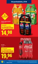 Gazetka promocyjna Lidl - GAZETKA - Gazetka - ważna od 29.10 do 29.10.2025 - strona 8 - produkty: 7up, Mirinda, Coca-Cola, Pepsi
