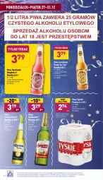 Gazetka promocyjna Aldi - Pełny katalog - Gazetka - ważna od 31.12 do 31.12.2021 - strona 22 - produkty: Piwa, Piwo, Ser, Gra, Ice tea, Tyskie, Tera, Corona Extra, LG