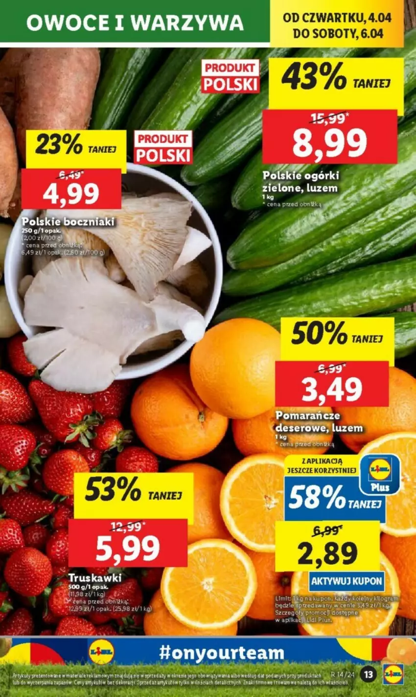 Gazetka promocyjna Lidl - ważna 03.04 do 04.04.2024 - strona 9 - produkty: Acana, Deser, Gra, HP, Olej, Ser