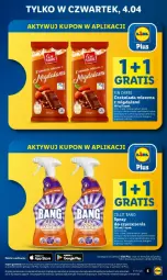 Gazetka promocyjna Lidl - Gazetka - ważna od 04.04 do 04.04.2024 - strona 47 - produkty: Gra, Cillit Bang, Czekolada mleczna, Czekolada, Olej, HP