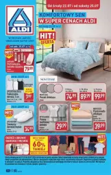 Gazetka promocyjna Aldi - Przygotuj się na kolejny tydzień - Gazetka - ważna od 25.07 do 25.07.2026 - strona 1 - produkty: Rama, Pościel, Kosz, Koszulka, Prześcieradło, Obuwie, Suszarka, Piżama, Fa