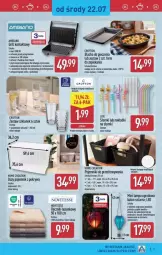 Gazetka promocyjna Aldi - Przygotuj się na kolejny tydzień - Gazetka - ważna od 25.07 do 25.07.2026 - strona 5 - produkty: Piec, Top, Grill kontaktowy, Termos, Pojemnik, Wełna, Ręcznik, Blacha do pieczenia, Płyta, Grill, Lampa, Lanki, Fa