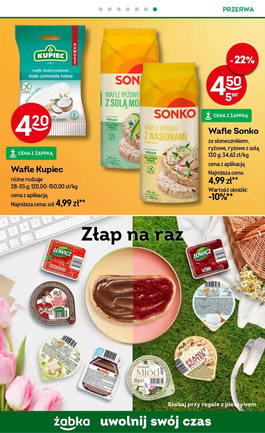 Gazetka promocyjna Żabka - ważna 24.04 do 07.05.2024 - strona 54 - produkty: Kupiec, Piec, Ryż, Sonko, Wafle