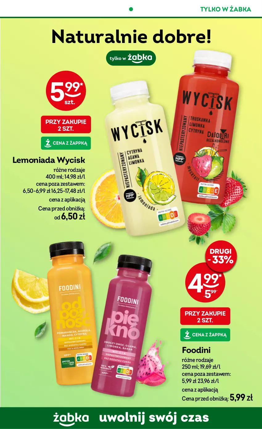 Gazetka promocyjna Żabka - ważna 24.04 do 07.05.2024 - strona 55 - produkty: Lemoniada