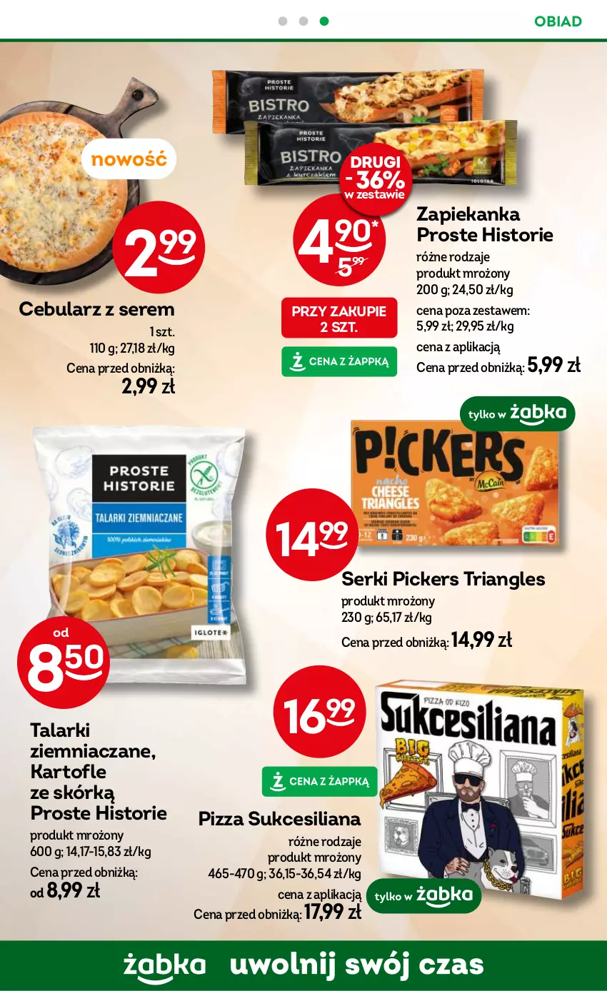 Gazetka promocyjna Żabka - ważna 24.04 do 07.05.2024 - strona 64 - produkty: Cebula, Pizza, Ser, Zapiekanka
