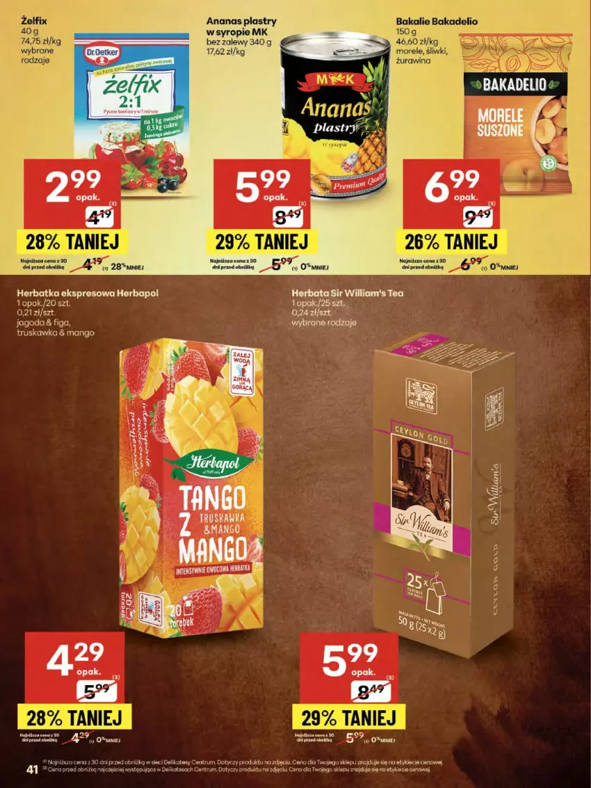 Gazetka promocyjna Delikatesy Centrum - Franczyza DC31 Czwartek - ważna 31.07 do 06.08.2025 - strona 41 - produkty: Ananas, Koc, Mango, Rum, Syrop