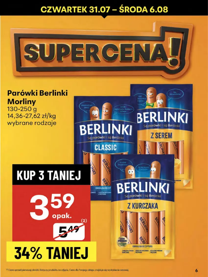 Gazetka promocyjna Delikatesy Centrum - Franczyza DC31 Czwartek - ważna 31.07 do 06.08.2025 - strona 6 - produkty: Kret