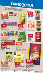 Gazetka promocyjna E Leclerc - Gazetka - ważna od 09.01 do 09.01.2026 - strona 11 - produkty: BelVita, Ciastka, Krakus, Kawa rozpuszczalna, Ser, Gra, Kawa ziarnista, Schogetten, Kawa mielona, Kawa, Herbata czarna, Wawel, Herbatniki, Lipton, Czekolada, Herbata, Kakao, Mango, Napój, Krakuski, Herbapol, Milka, Michałki, Kokos
