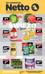 Gazetka promocyjna Netto - Od Czwartku - Gazetka - ważna od 13.06 do 13.06.2026 - strona 1 - produkty: Piwa, Piwo, Cheddar, Ser, Gra, Salami, Papier, Kawa ziarnista, Kaczka, Chipsy, Kawa, Tera, Velvet, Ręcznik, Mocca Fix Gold, Ser salami, Gouda, Woseba, Arbuz, Lay’s