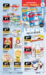 Gazetka promocyjna Netto - Od Czwartku - Gazetka - ważna od 13.06 do 13.06.2026 - strona 7 - produkty: Serek puszysty, Maasdam, Deser mleczny, Ser, Danone, Królewski, Piątnica, Zott, Jogurt, Actimel, Napój jogurtowy, Serek, Camembert, Bakoma, Deser, POLMLEK, Mleczna kanapka, Napój, Kinder, Monte