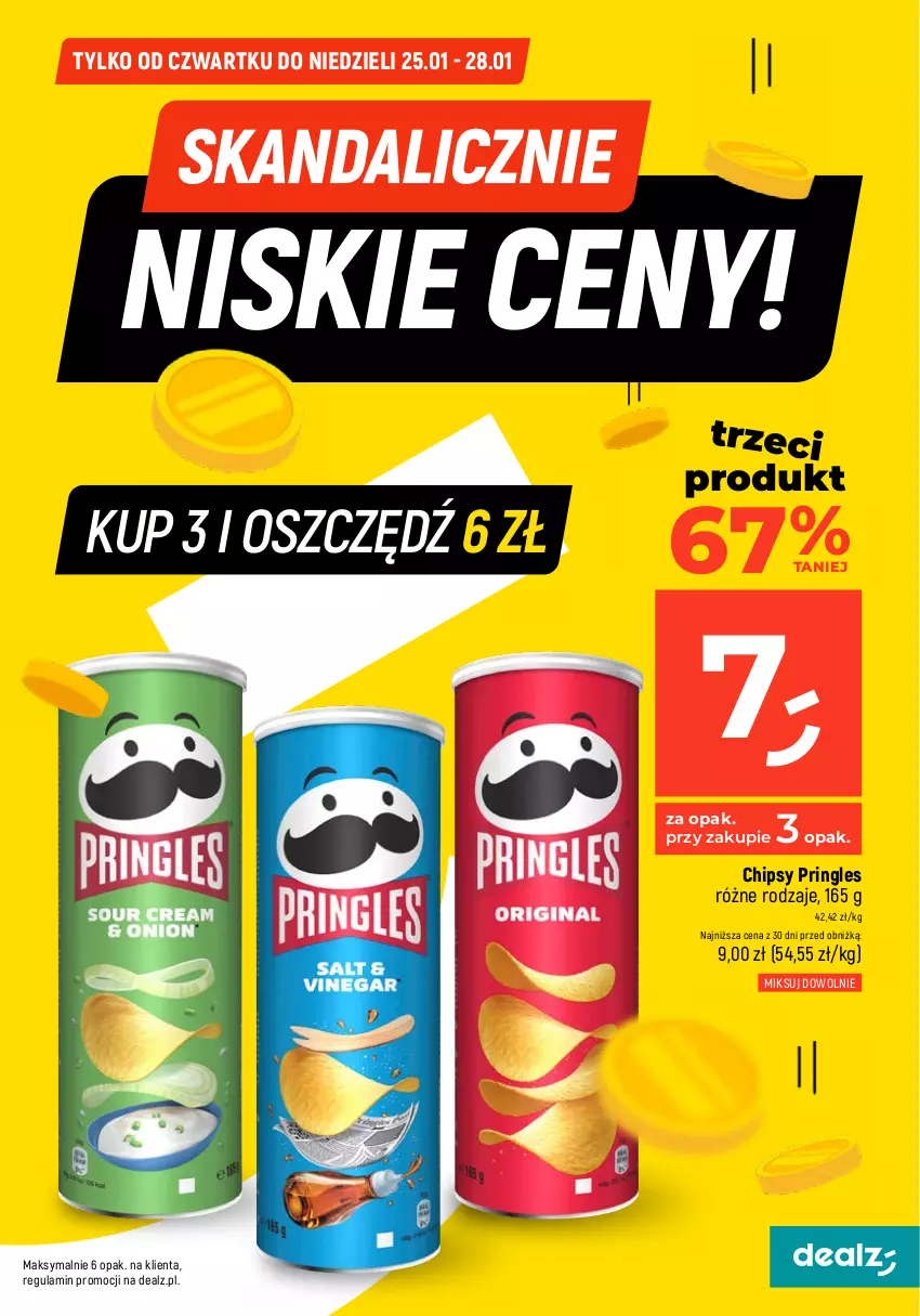Gazetka promocyjna Dealz - MAKE A DEALZ - ważna 25.01 do 31.01.2024 - strona 3 - produkty: Chipsy, Pringles