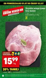 Gazetka promocyjna Delikatesy Centrum - Gazetka - ważna od 07.07 do 07.07.2024 - strona 12 - produkty: Ryż, Rum, Szynka wieprzowa, Szynka
