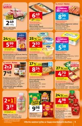 Gazetka promocyjna Auchan - 30 Lat Supermarket Auchan Franczyza - Gazetka - ważna od 21.01 do 21.01.2026 - strona 3 - produkty: Ketchup, Mięso mielone, Ser, Chipsy, Pizza, Margaryna, Morliny, Kotlin, Boczek, Flora, Olej, Pomidory, Mięso