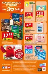 Gazetka promocyjna Auchan - 30 Lat Supermarket Auchan Franczyza - Gazetka - ważna od 21.01 do 21.01.2026 - strona 4 - produkty: Gin, Papier, Ręcznik kuchenny, Zawieszki, Bref, Papier toaletowy, Ręcznik, Rolki, Woda, Folia aluminiowa