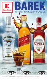 Gazetka promocyjna Kaufland - Barek Kauflandu - Gazetka - ważna od 24.01 do 24.01.2024 - strona 1 - produkty: Soplica, Johnnie Walker, Wódka, Whisky, Likier