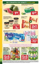 Gazetka promocyjna Stokrotka - Market - Gazetka - ważna od 06.08 do 06.08.2025 - strona 2 - produkty: Piwa, Piwo, Warzywa, Gra, Papier, Twaróg, Królewski, Warka, Tatra, Farm Milk, Rogal, Spichlerz Rusiecki, Twaróg półtłusty, Owoce, Kakao, Kiełbasa, Mięso, Fa