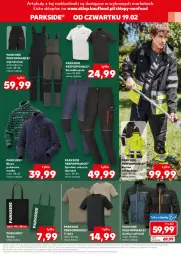 Gazetka promocyjna Kaufland - Kaufland - Gazetka - ważna od 25.02 do 25.02.2026 - strona 9 - produkty: Parkside, Kurtka, Kosz, T-shirt, Koszulka, Kurtka softshell, Torba, Spodnie, Bluza, Fa