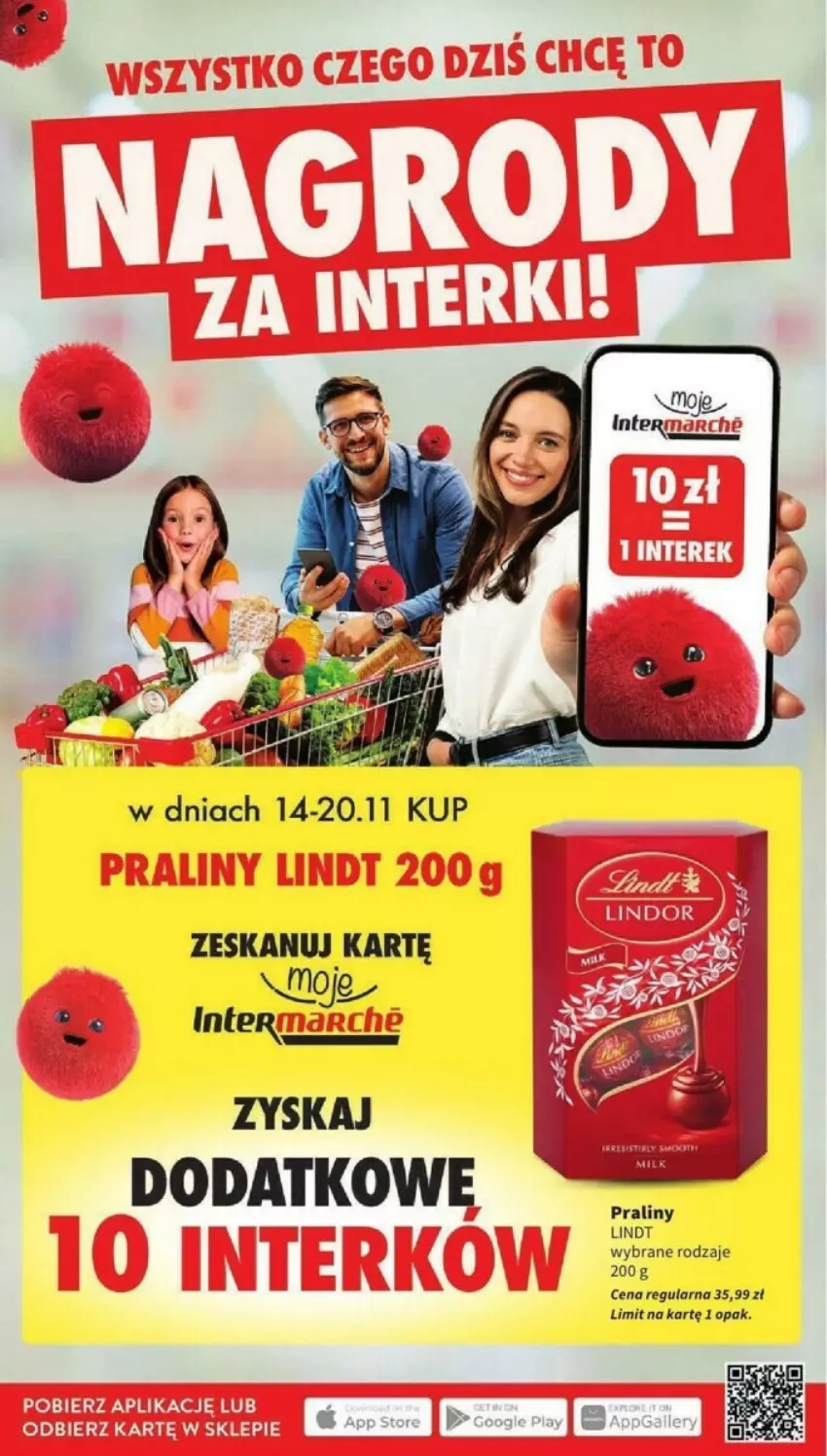 Gazetka promocyjna Intermarche - ważna 14.11 do 20.11.2024 - strona 39 - produkty: Lindt, Praliny