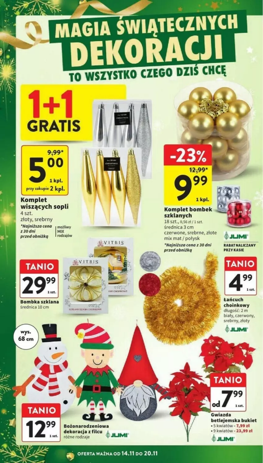 Gazetka promocyjna Intermarche - ważna 14.11 do 20.11.2024 - strona 4 - produkty: Bukiet, Gwiazda, LANA