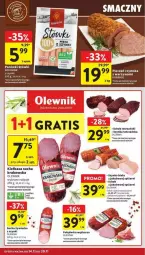 Gazetka promocyjna Intermarche - Gazetka - ważna od 20.11 do 20.11.2024 - strona 13 - produkty: Piec, Polędwica, Warzywa, Sok, Pieczeń rzymska, Sokołów, Parówki, Szynka, Szynka biała, Kiełbasa, Olewnik, Fa