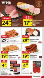 Gazetka promocyjna Intermarche - Gazetka - ważna od 20.11 do 20.11.2024 - strona 14 - produkty: Piec, Kurczak, Polędwica, Ser, Salami, Kiełbaski śląskie, Bell, Parówki, Madej Wróbel, Szynka, Schab pieczony, Kiełbasa