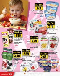 Gazetka promocyjna Topaz - Gazetka - Gazetka - ważna od 06.11 do 06.11.2024 - strona 18 - produkty: Serek wiejski, Top, Ser, Mus, Isla, Danone, Piątnica, Zott, Jogurt, Rolmlecz, Activia, Serek homogenizowany, Serek, Mleko