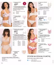Gazetka promocyjna Bonprix - MODA NA KAŻDY DZIEŃ - Gazetka - ważna od 03.07 do 03.07.2024 - strona 80 - produkty: Miseczka, Biustonosz, T-shirt, Wełna, Moda, Figi, Cappuccino