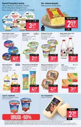 Gazetka promocyjna Stokrotka - Supermarket - Gazetka - ważna od 06.09 do 06.09.2023 - strona 10 - produkty: Mozzarella, Serek wiejski, Serek puszysty, Warzywa, Top, Ser, Gin, Włoszczowski, Smakowita, Piątnica, Zott, Bell, Jogurt, Serek, Margaryna, Danio, Owoce, Bella, Jogobella, Kasia, Mięso, Mleko