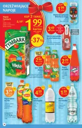 Gazetka promocyjna Delikatesy Centrum - Gazetka DC48 n. fresh - Gazetka - ważna od 08.12 do 08.12.2021 - strona 28 - produkty: Sok, Napój energetyczny, Ice tea, Lack, Oranżada, Schweppes, Lipton, Tymbark, Kubuś, Woda, Napój, Cisowianka, Mięta