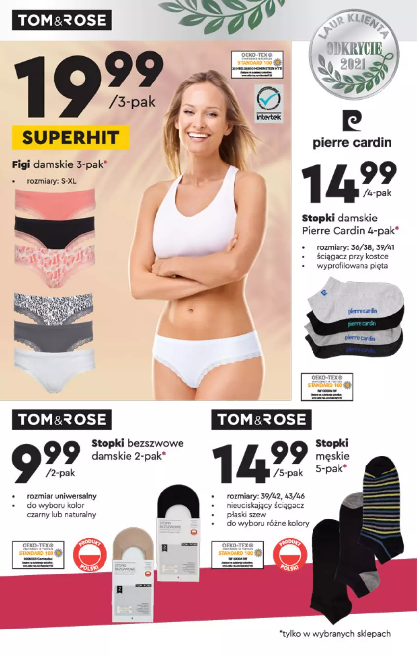 Gazetka promocyjna Biedronka - Okazje Tygodnia - ważna 19.07 do 04.08.2021 - strona 29 - produkty: Figi, Pierre Cardin, Top