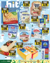 Gazetka promocyjna Topaz - Gazetka - Gazetka - ważna od 03.04 do 03.04.2024 - strona 8 - produkty: Mozzarella, Piec, Jogurt naturalny, Top, Ser, Piątnica, Jogurt, Mascarpone, Galbani, Fa