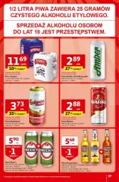 Gazetka promocyjna Auchan - Gazetka - ważna od 30.04 do 30.04.2024 - strona 20 - produkty: Piwo, Ser, Tran, Warka, Desperados