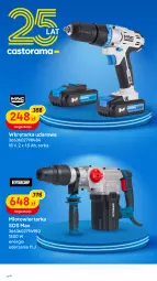Gazetka promocyjna Castorama - Gazetka - ważna od 03.07 do 03.07.2022 - strona 6 - produkty: Wiertarka, Szlifierka kątowa, Tarka, Wkręt, Torba, Młot, Młotowiertarka, Wkrętarka, Szlifierka, Zestaw narzędzi