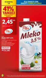 Gazetka promocyjna Lidl - GAZETKA - Gazetka - ważna od 07.10 do 07.10.2023 - strona 10 - produkty: Pilos, Olej, Mleko