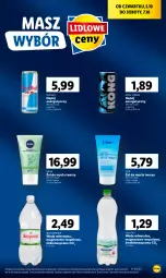 Gazetka promocyjna Lidl - GAZETKA - Gazetka - ważna od 07.10 do 07.10.2023 - strona 17 - produkty: Mus, Napój energetyczny, Red Bull, Muszynianka, Woda mineralna, Woda, Napój, Nivea, Magnez