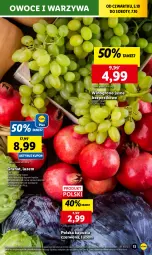 Gazetka promocyjna Lidl - GAZETKA - Gazetka - ważna od 07.10 do 07.10.2023 - strona 21 - produkty: Warzywa, Gra, Granat, Owoce, Wino, Olej
