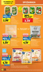 Gazetka promocyjna Lidl - GAZETKA - Gazetka - ważna od 07.10 do 07.10.2023 - strona 28 - produkty: Pierogi, Hummus, Ser, Por, Mus, Pasta warzywna, Olej, Szpinak, Fa