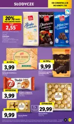 Gazetka promocyjna Lidl - GAZETKA - Gazetka - ważna od 07.10 do 07.10.2023 - strona 29 - produkty: Ser, Herbatniki Petit Beurre, Ferrero Rocher, Herbatniki, 7 Days, Rogal, Czekolada, Ferrero, Deser, Kakao