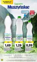 Gazetka promocyjna Lidl - GAZETKA - Gazetka - ważna od 07.10 do 07.10.2023 - strona 40 - produkty: Mus, Woda mineralna, Woda, Magnez