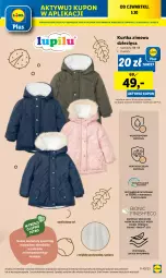 Gazetka promocyjna Lidl - GAZETKA - Gazetka - ważna od 07.10 do 07.10.2023 - strona 53 - produkty: Por, Finish, Kurtka, Moda, Dzieci